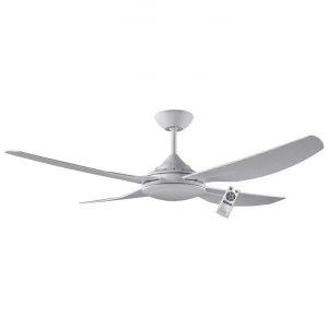 Ventair Royale II Indoor / Outdoor DC Ceiling Fan with Remote Control, 132cm/52", White by Ventair, a Ceiling Fans for sale on Style Sourcebook