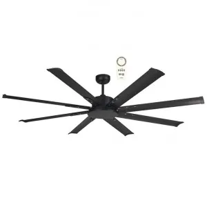 Martec Albatross Mini Indoor / Outdoor DC Ceiling Fan with Remote, 165cm/65", Matt Black by Martec, a Ceiling Fans for sale on Style Sourcebook
