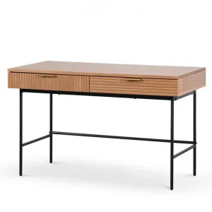 Tilda 1.2m Home Office Desk - Dark Oak by Interior Secrets - AfterPay Available by Interior Secrets, a Desks for sale on Style Sourcebook