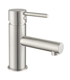 Projix Basin Mixer | Made From Brass In Brushed Nickel By Raymor by Raymor, a Bathroom Taps & Mixers for sale on Style Sourcebook