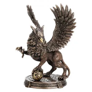 Veronese Cold Cast Bronze Coated Mythology Figurine, Griffin by Veronese, a Statues & Ornaments for sale on Style Sourcebook