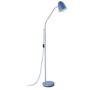 Lara Metal Adjustable Floor Lamp, Pastel Blue by Eglo, a Floor Lamps for sale on Style Sourcebook
