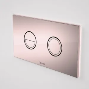 Invisi Series Ii® Round Dual Flush Plate & Buttons (Metal) Rose Gold In Pink/Golden By Caroma by Caroma, a Toilets & Bidets for sale on Style Sourcebook