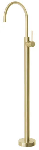 Vivid Slimline Floor Mounted Bath Mixer | Made From Brass In Gold By Phoenix by PHOENIX, a Bathroom Taps & Mixers for sale on Style Sourcebook
