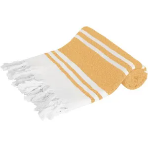 Linenova Cotton Turkish Orange Beach Towel by null, a Outdoor Accessories for sale on Style Sourcebook