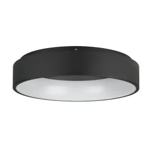 Marghera Steel Dimmable LED Oyster Light, 35W, 3000K, Black by Eglo, a Spotlights for sale on Style Sourcebook