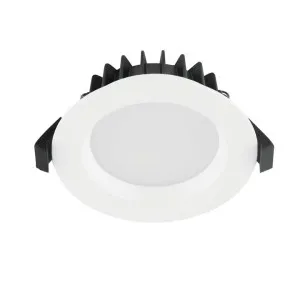Roystar IP44 Indoor / Outdoor Dimmable LED Downlight, Recessed Fascia, 12W, CCT, White by Eglo, a Spotlights for sale on Style Sourcebook