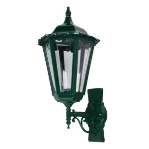 Chester Italian Made IP43 Exterior Up Wall Lantern, Style C, Green by Domus Lighting, a Outdoor Lighting for sale on Style Sourcebook