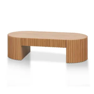 Maggie 1.3m Coffee Table - Natural Oak by Interior Secrets - AfterPay Available by Interior Secrets, a Coffee Table for sale on Style Sourcebook