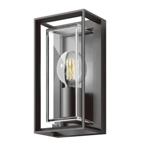 Claro IP65 Exterior Wall Light, Dark Grey by Domus Lighting, a Outdoor Lighting for sale on Style Sourcebook