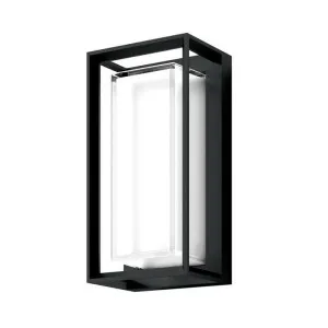 Como IP65 Exterior LED Wall Light, 3000K, Black by Domus Lighting, a Outdoor Lighting for sale on Style Sourcebook
