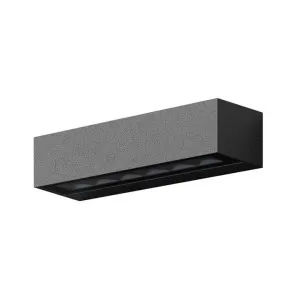 Dash IP65 Indoor / Outdoor LED Up / Down Wall Light, 13W, 3000K, Dark Grey by Domus Lighting, a Outdoor Lighting for sale on Style Sourcebook