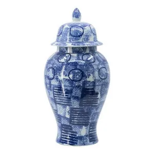 Azek Porcelain Ginger Jar, Large by Diaz Design, a Vases & Jars for sale on Style Sourcebook