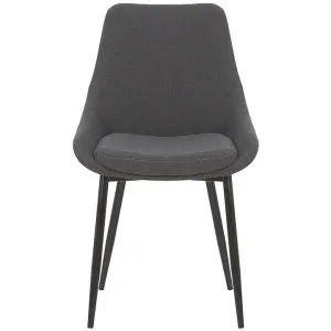 Domo Fabric Dining Chair, Charcoal by Maison Furniture, a Dining Chairs for sale on Style Sourcebook