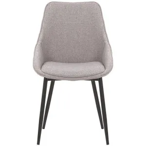 Bellagio Fabric Dining Chair, Dark Grey by Maison Furniture, a Dining Chairs for sale on Style Sourcebook
