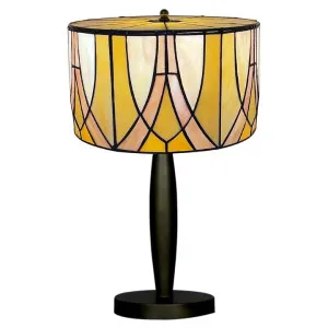 Marsden Tiffany Stained Glass Table Lamp by Tiffany Light House, a Table & Bedside Lamps for sale on Style Sourcebook
