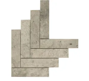 Thala Herringbone Mosaic by Beaumont Tiles, a Brick Look Tiles for sale on Style Sourcebook