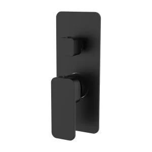 Platz Wall/Shower Mixer W Divertor Matt Black by Haus25, a Laundry Taps for sale on Style Sourcebook