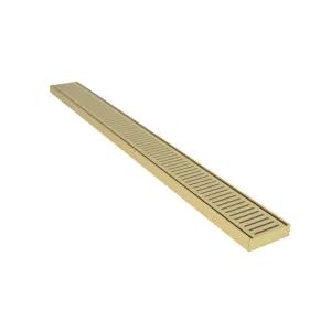 2.0m Next Gen Grate 100x26 Matt Yellow Gold MYGNXT26 Lauxes by Lauxes, a Shower Grates & Drains for sale on Style Sourcebook