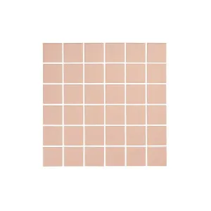 Regency Blush Textured Mosaic Tile by Beaumont Tiles, a Outdoor Tiles & Pavers for sale on Style Sourcebook