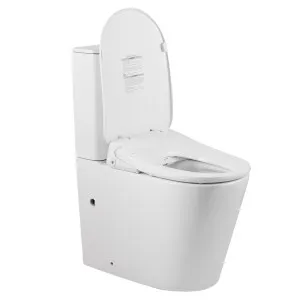 Zero BTW Extra High Rimless Tornado Smart Bidet Toilet Suite Gloss White by Zumi, a Toilets & Bidets for sale on Style Sourcebook