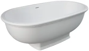Washington Free Standing Bath Stone 1560 Matte White by Fienza, a Bathtubs for sale on Style Sourcebook