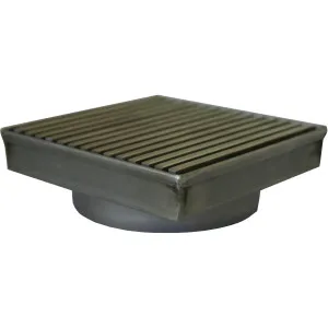 DTA Hayman Grate Stainless Steel 110x110x76 by DTA, a Shower Grates & Drains for sale on Style Sourcebook