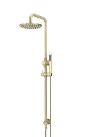 Round Twin Shower 200 Tiger Bronze by Meir, a Laundry Taps for sale on Style Sourcebook