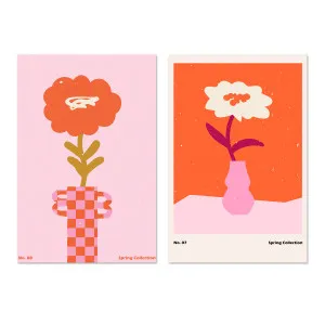 Spring Flower, Set of 2 by Gioia Wall Art, a Prints for sale on Style Sourcebook