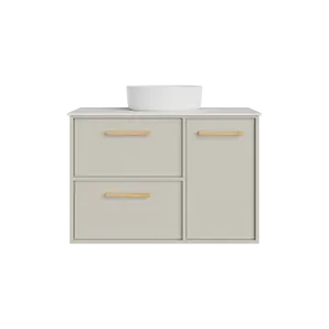Palm Vanity 900 Wall Hung Doors/Drawers w/Basin Dekton AC Top by Marquis, a Vanities for sale on Style Sourcebook