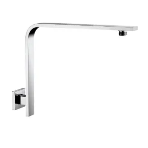 Marki Square Curved Shower Arm 285 Chrome by Haus25, a Laundry Taps for sale on Style Sourcebook