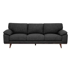 Melrose 3 Seater Sofa in Birmingham Charcoal by OzDesignFurniture, a Sofas for sale on Style Sourcebook