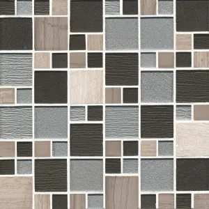 Silverfox Square Mosaic by Beaumont Tiles, a Brick Look Tiles for sale on Style Sourcebook