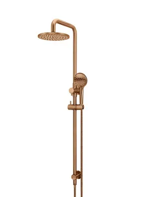 Meir | Round Combination Shower Rail 200mm Rose, Three Function Hand Shower by Meir, a Shower Heads & Mixers for sale on Style Sourcebook