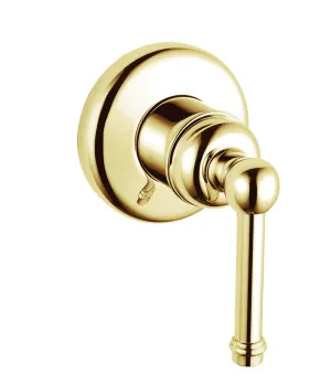 Federation Wall/Shower Mixer Brass Gold by Bastow, a Laundry Taps for sale on Style Sourcebook