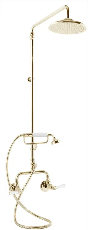 Georgian Exposed Shower Set Brass Gold by Bastow, a Laundry Taps for sale on Style Sourcebook
