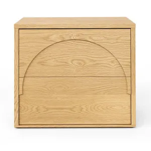 Aurora Wooden Bedside Table, Natural by FLH, a Bedside Tables for sale on Style Sourcebook