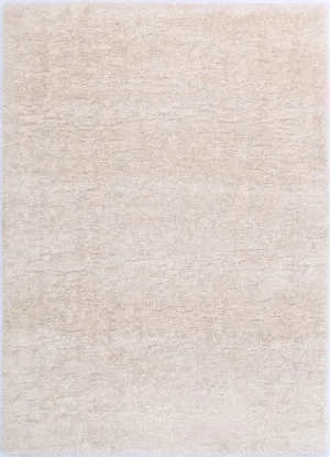 Puffin Beige Shaggy Rug by Wild Yarn, a Contemporary Rugs for sale on Style Sourcebook