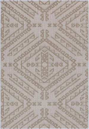 Yumi Kilifa Beige Tribal Flatweave Rug by Brand Ventures, a Contemporary Rugs for sale on Style Sourcebook