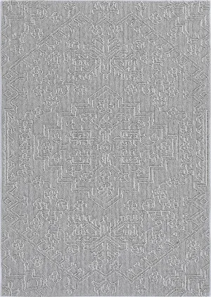 Yumi Nori Grey Tribal Flatweave Rug by Brand Ventures, a Contemporary Rugs for sale on Style Sourcebook