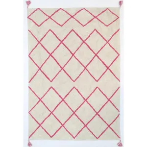 Fuji Diamond Pink Rug by Love That Homewares, a Contemporary Rugs for sale on Style Sourcebook